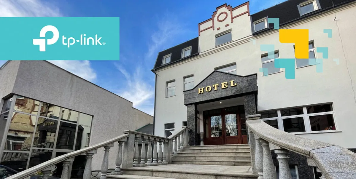 Modernizacja sieci WiFi w Hotelu Park w Świdnicy — profesjonalne access pointy zapewniające zasięg bezprzewodowy we wszystkich pokojach i strefach hotelu