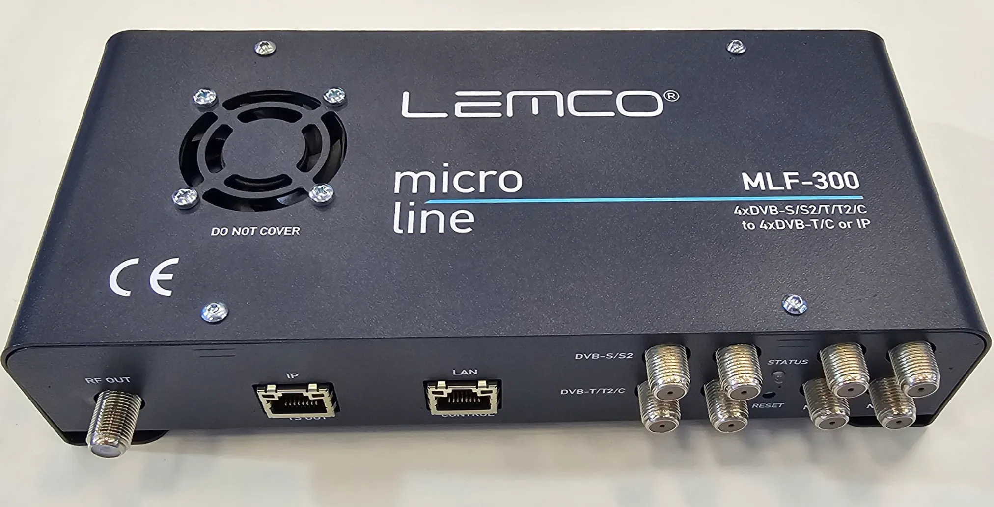 Lemco Micro Line MLF-300 — kompaktowa stacja czołowa do IPTV i telewizji hotelowej dla małych i średnich obiektów noclegowych