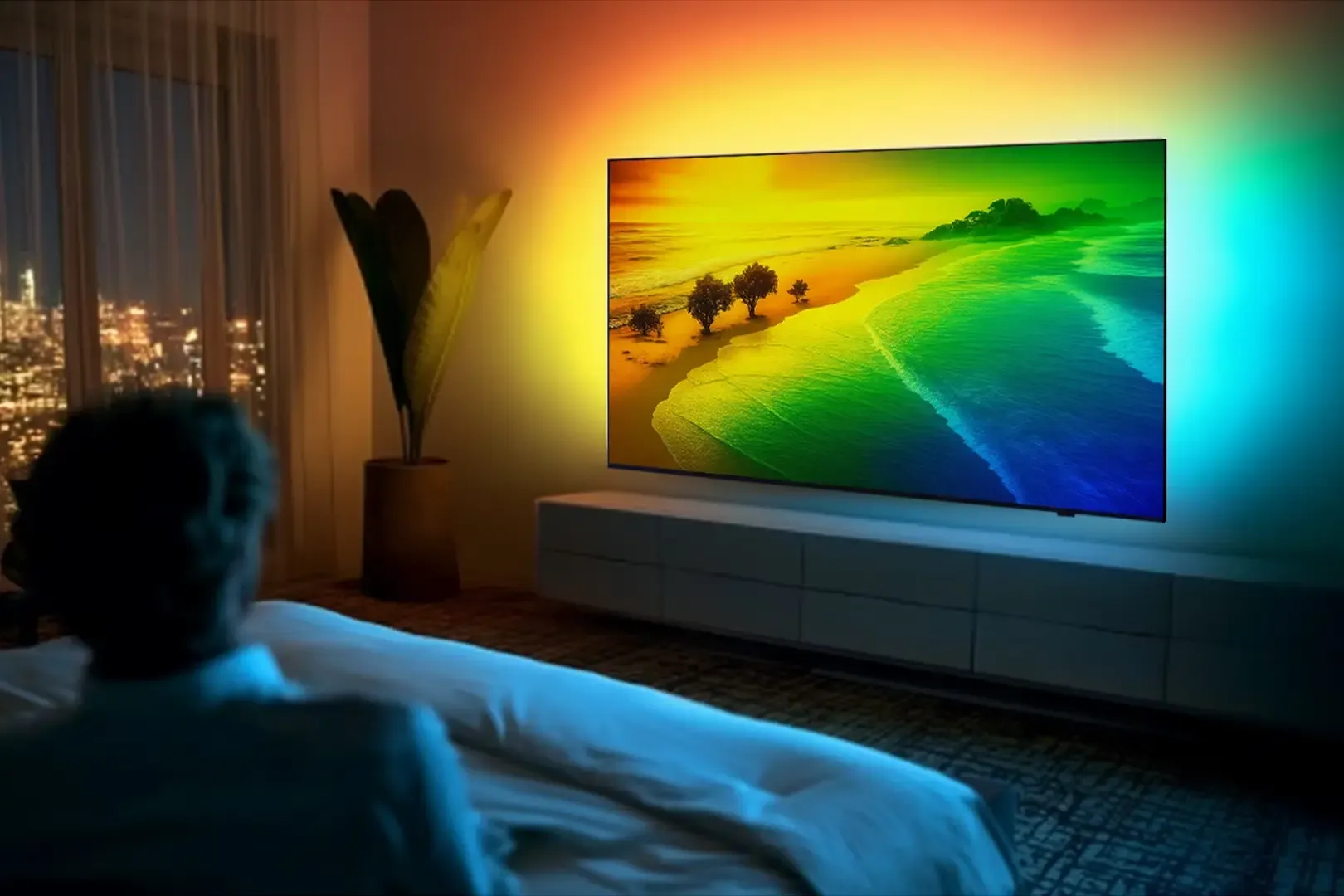 Nowe telewizory hotelowe Philips MediaSuite 6000 i 7000 — Ambilight, AirPlay i IPTV dla hoteli premium w 2026 roku