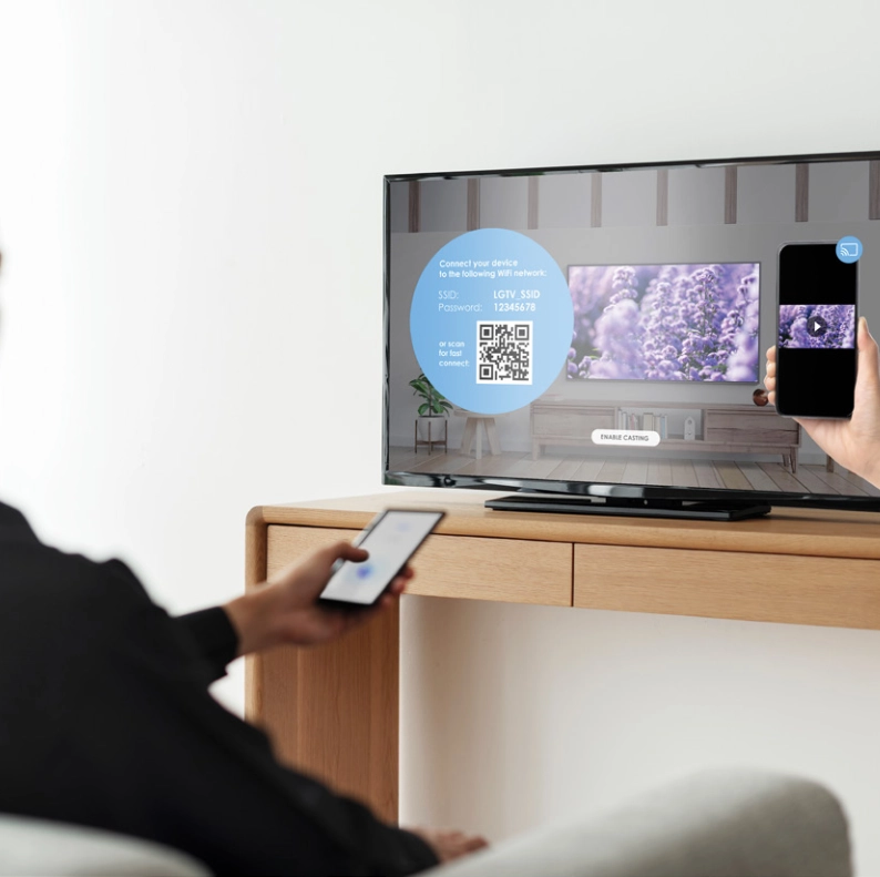 Hotel cast to TV — Chromecast