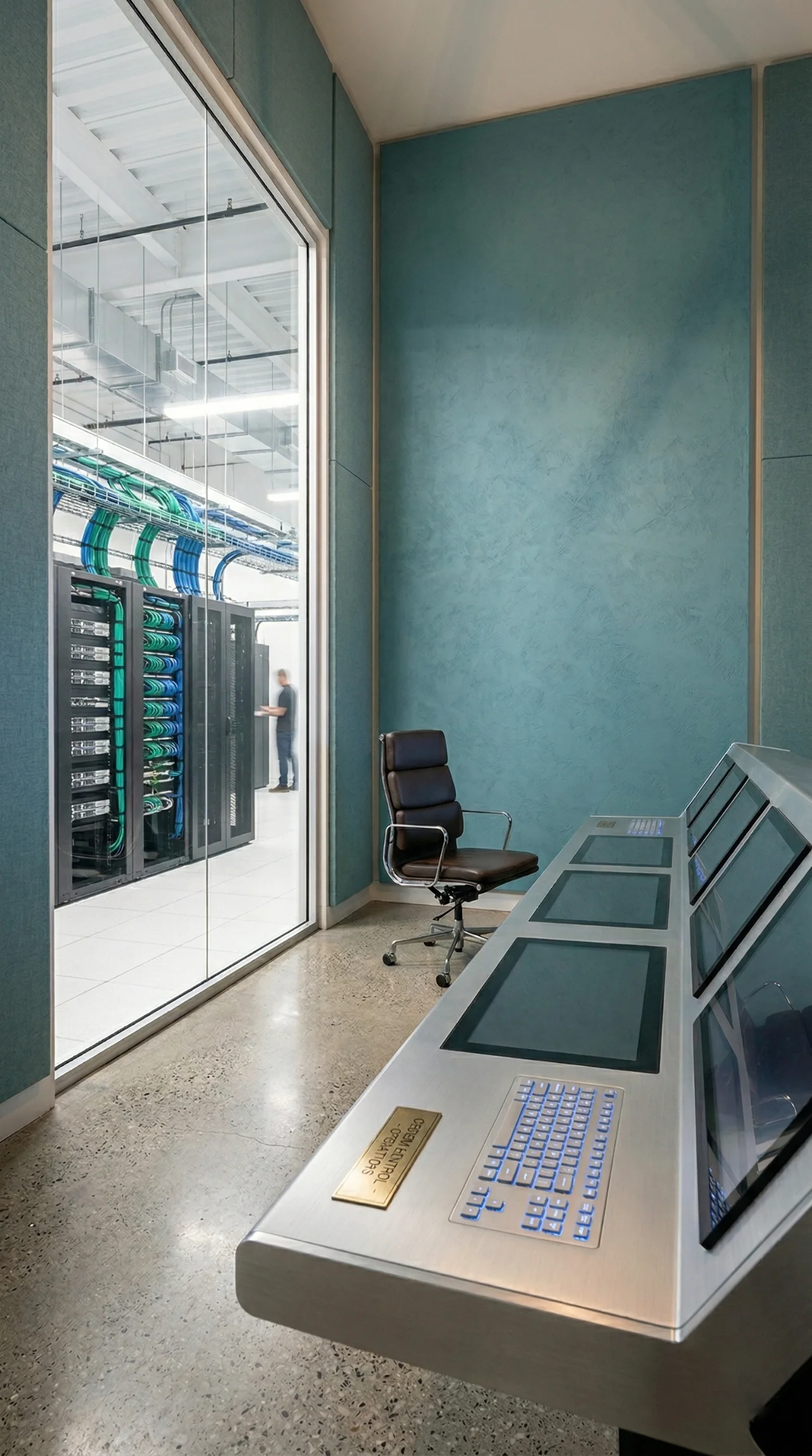 Public institution with IT infrastructure