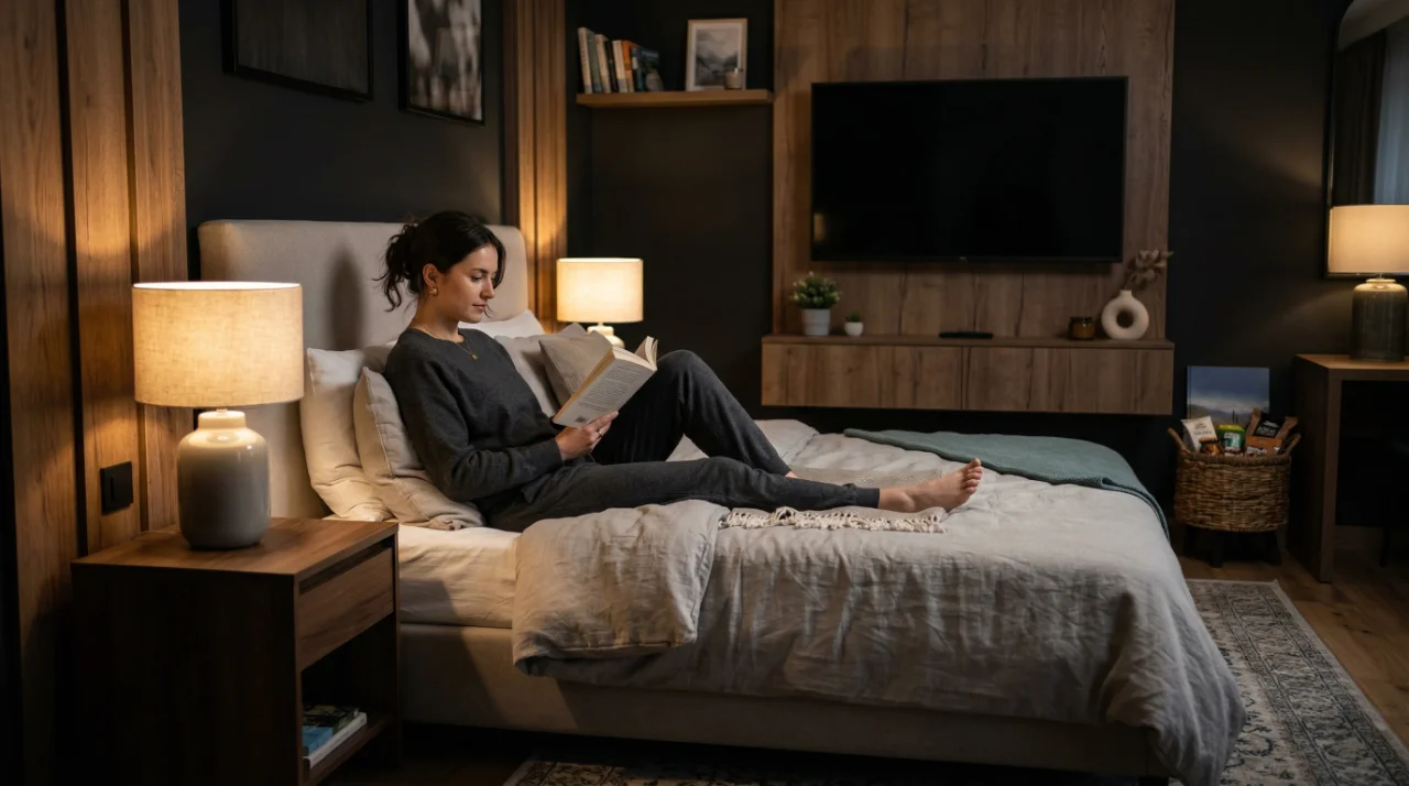 Hotel room with iBeeQ IT infrastructure