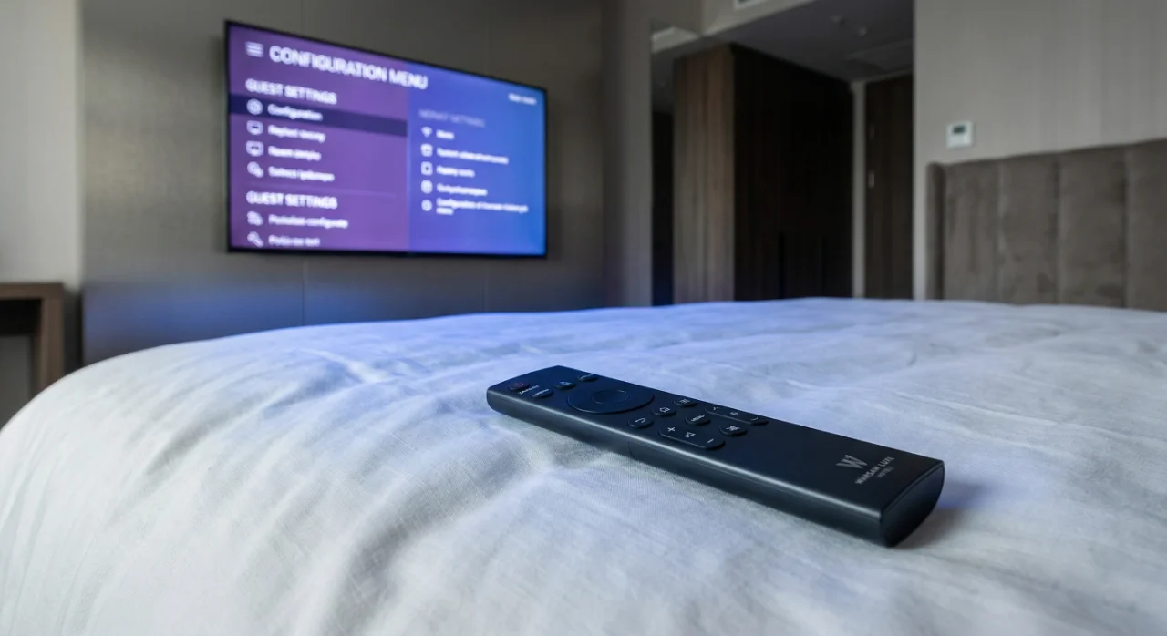 Hotel TV selection